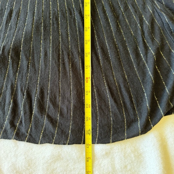 ZARA Knit Gold Metallic Short Dress Size S - Picture 9 of 12